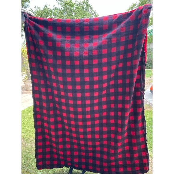 Vntg Marlboro Unlimited Sleeping Bag Adult Fleece Lined & Carrying Zip Packable - Picture 2 of 7